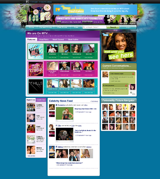 I Am On MTV Personalities Homepage I Am On MTV Personalities Homepage