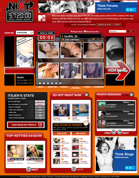 MTV Next Or Not Profile MTV Next Or Not Profile