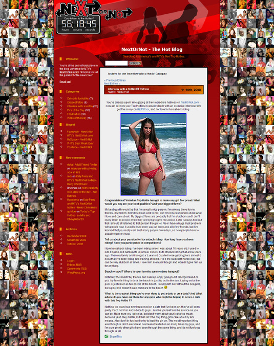 MTV Next Or Not Blog MTV Next Or Not Blog