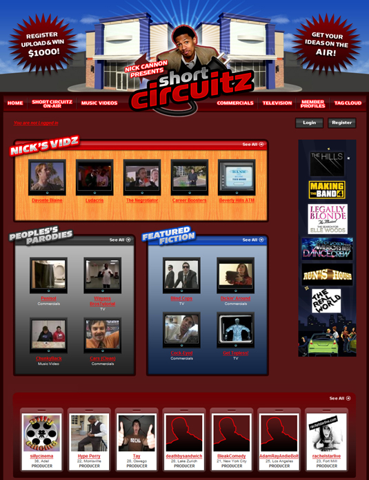 Short Circuitz Homepage